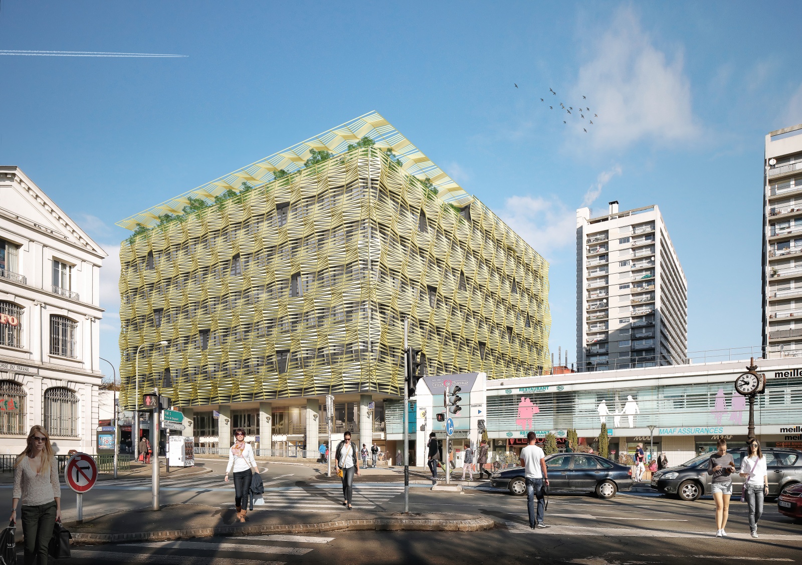 Dépôt du permis de construire pour les bureaux « Urban » 