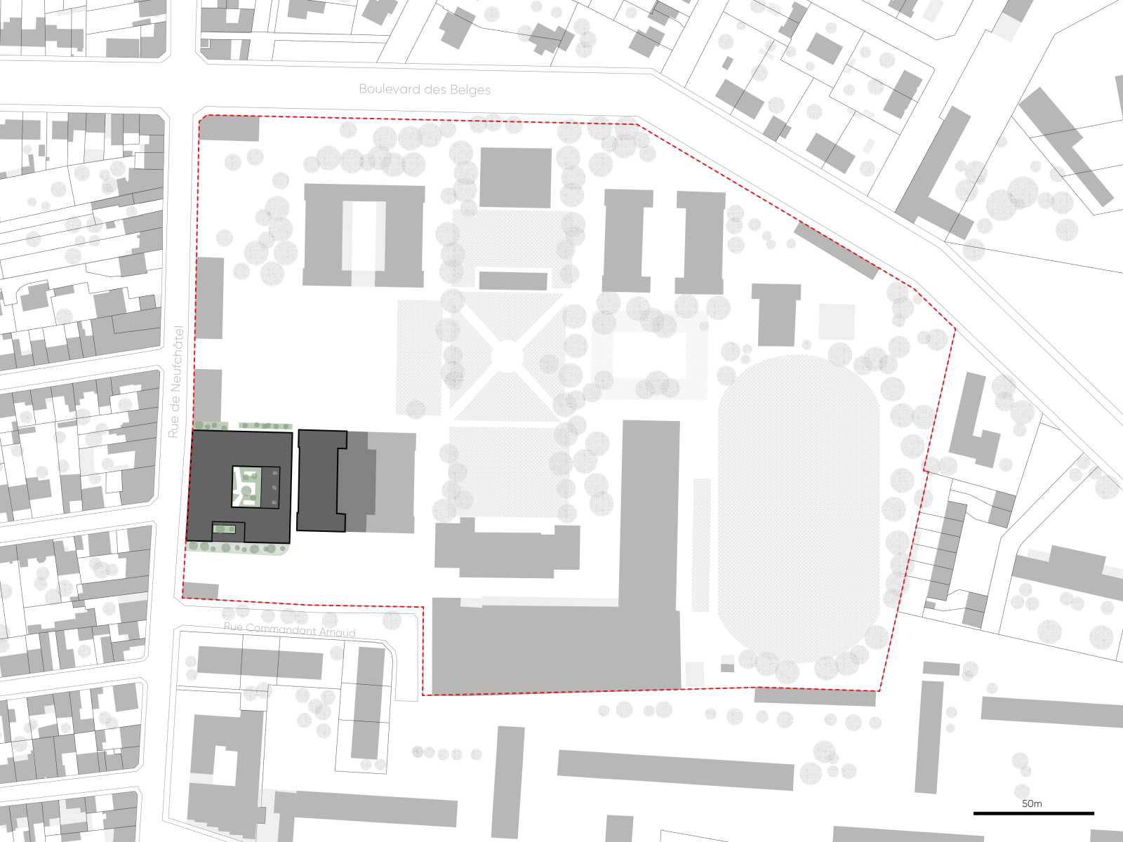 Rehabilitation & extension of Gustave Eiffel hotel and catering school