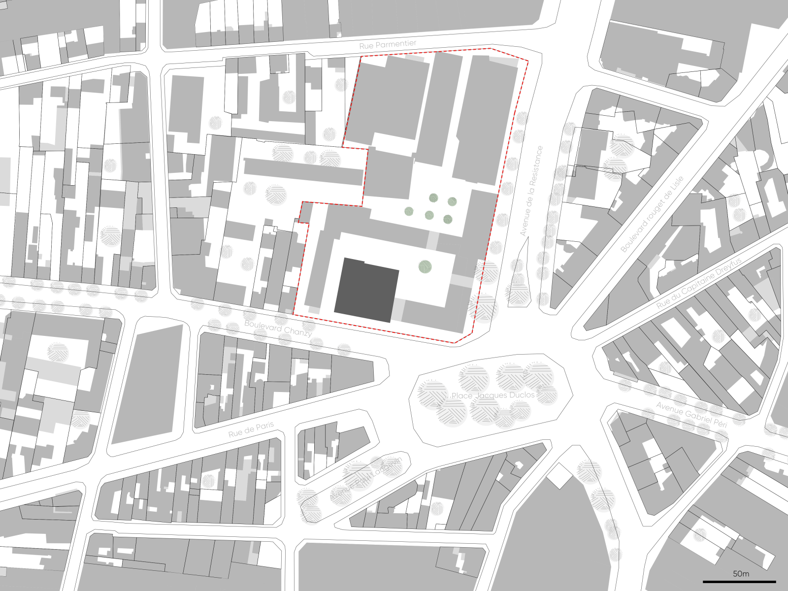 Réhabilitation de l'immeuble de bureaux Urban