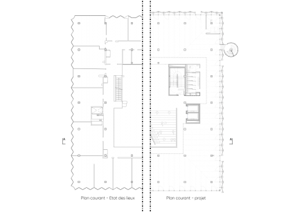 Réhabilitation de l'immeuble de bureaux Urban