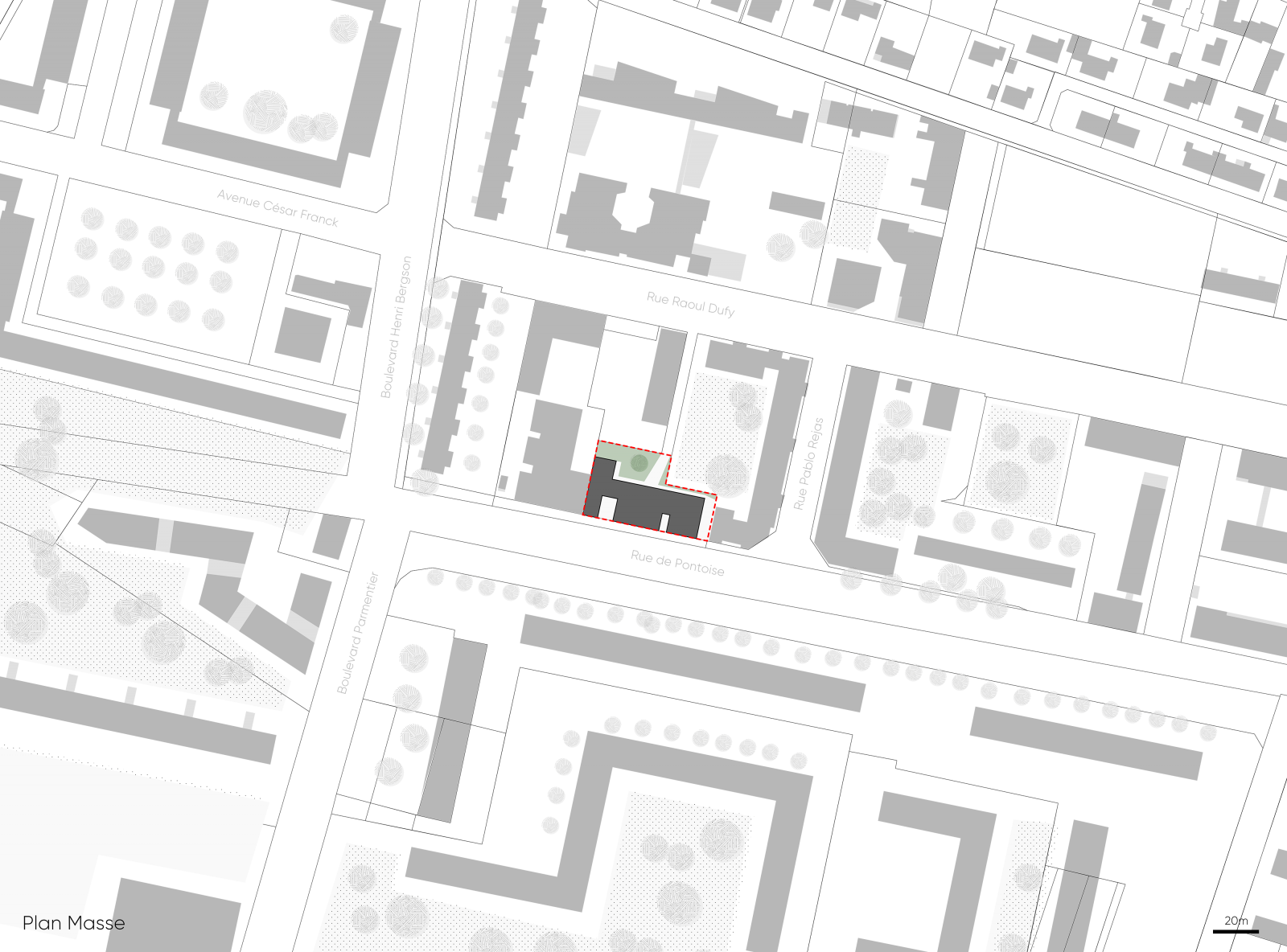 Rehabilitation & extension of Les Sablons Social Centre