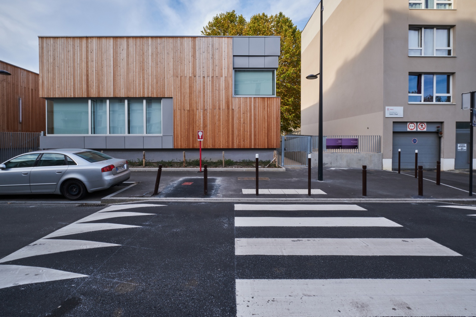 Rehabilitation & extension of Les Sablons Social Centre