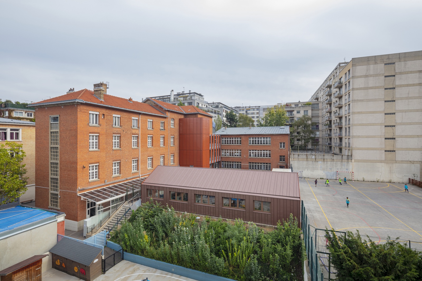 Réhabilitation & extension du collège G. Courteline