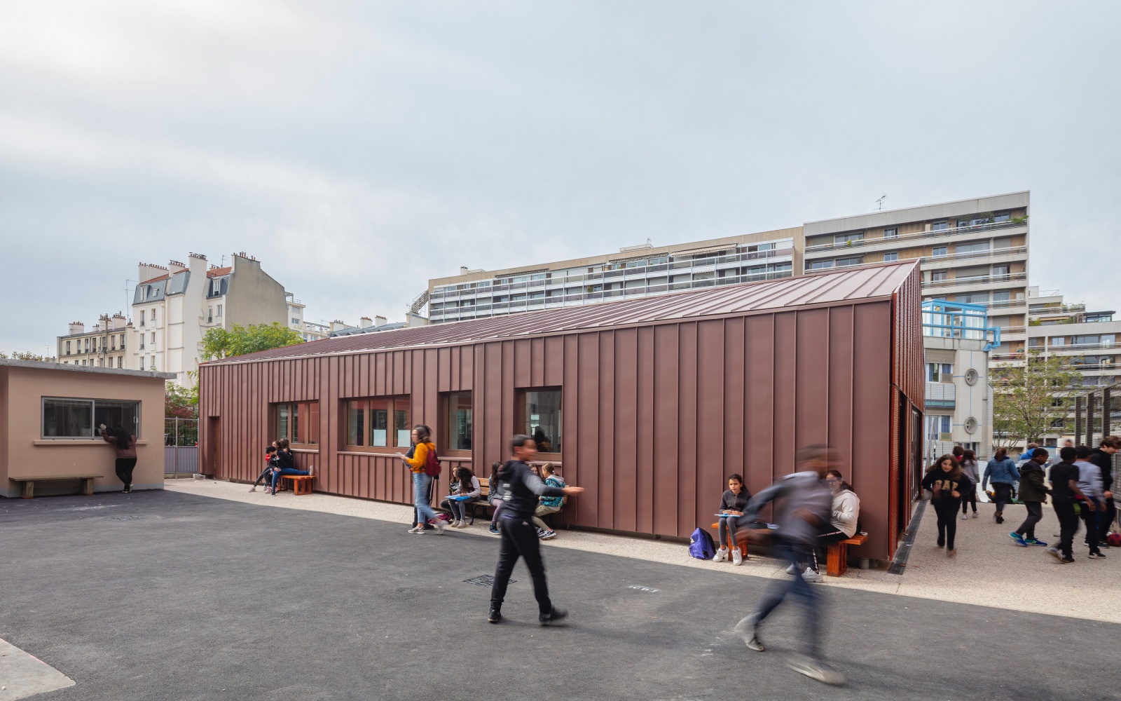 Réhabilitation & extension du collège G. Courteline