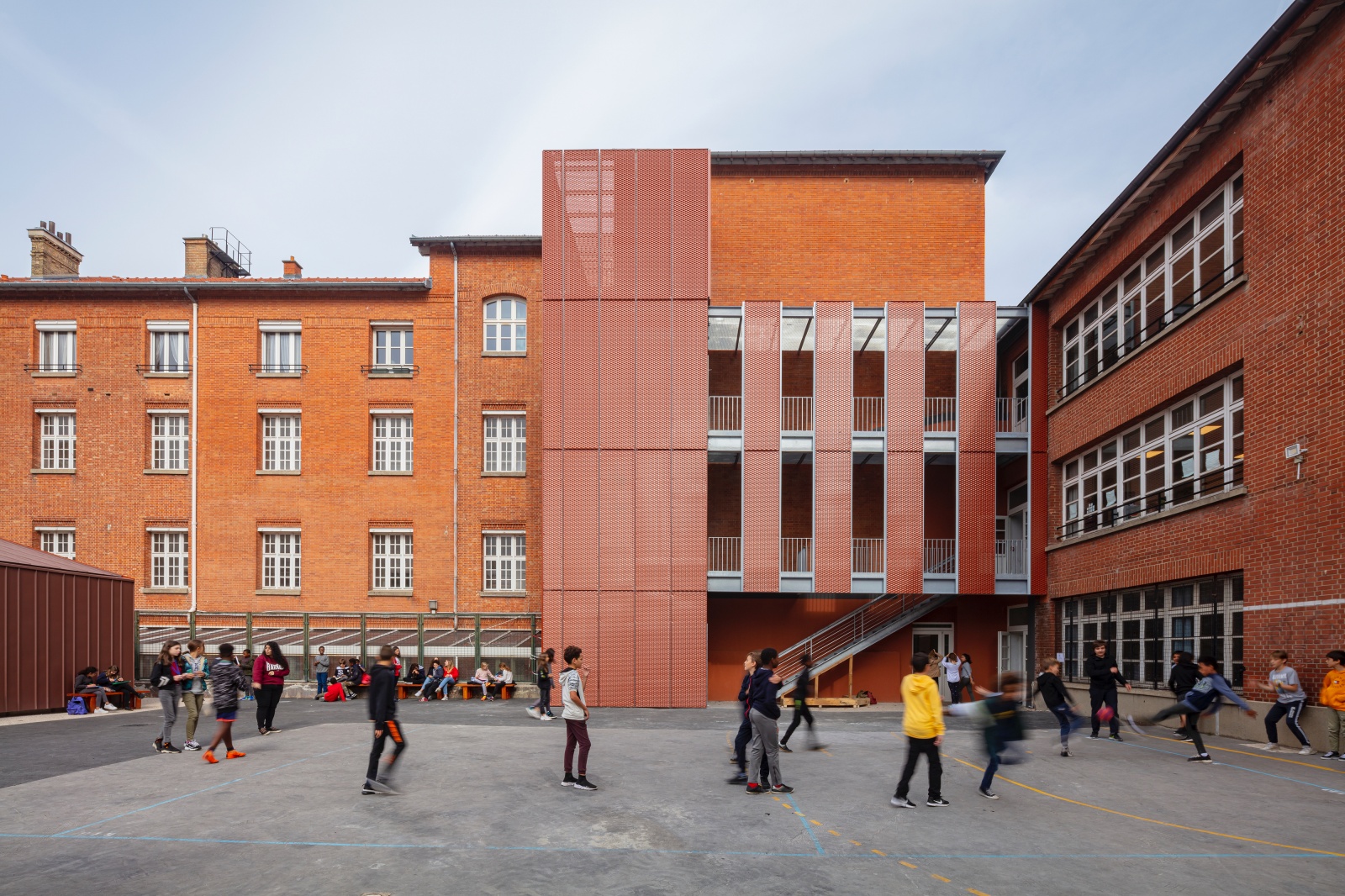 Réhabilitation & extension du collège G. Courteline