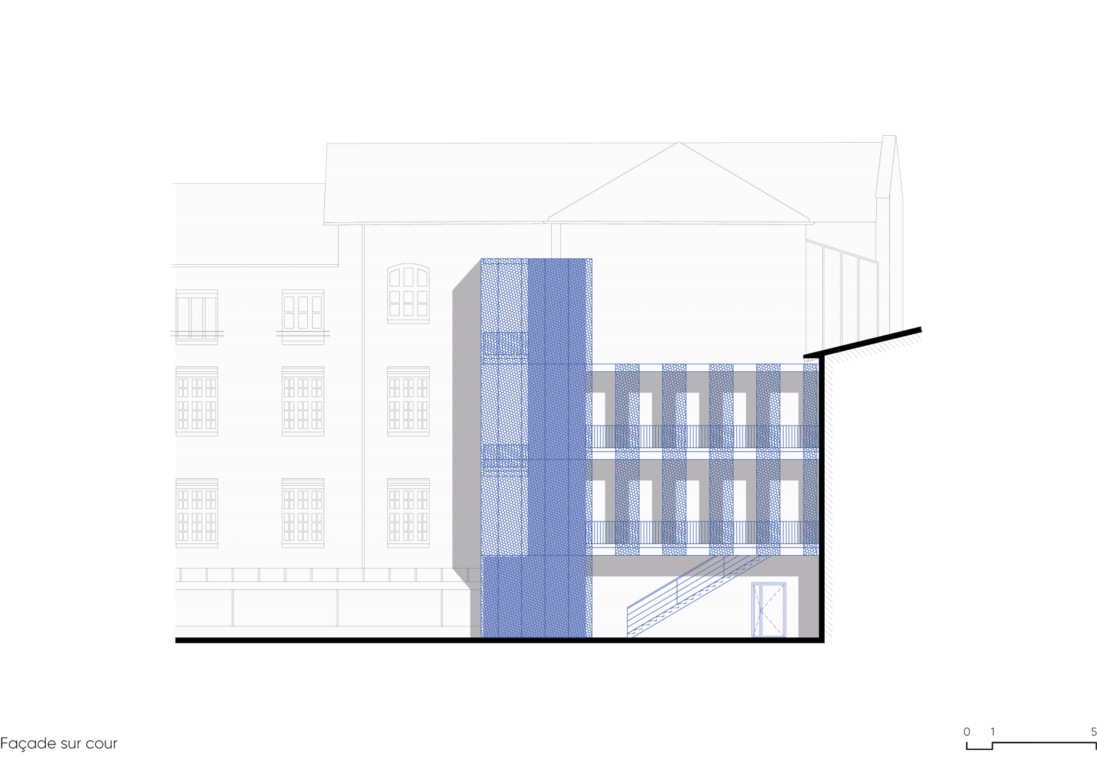Réhabilitation & extension du collège G. Courteline