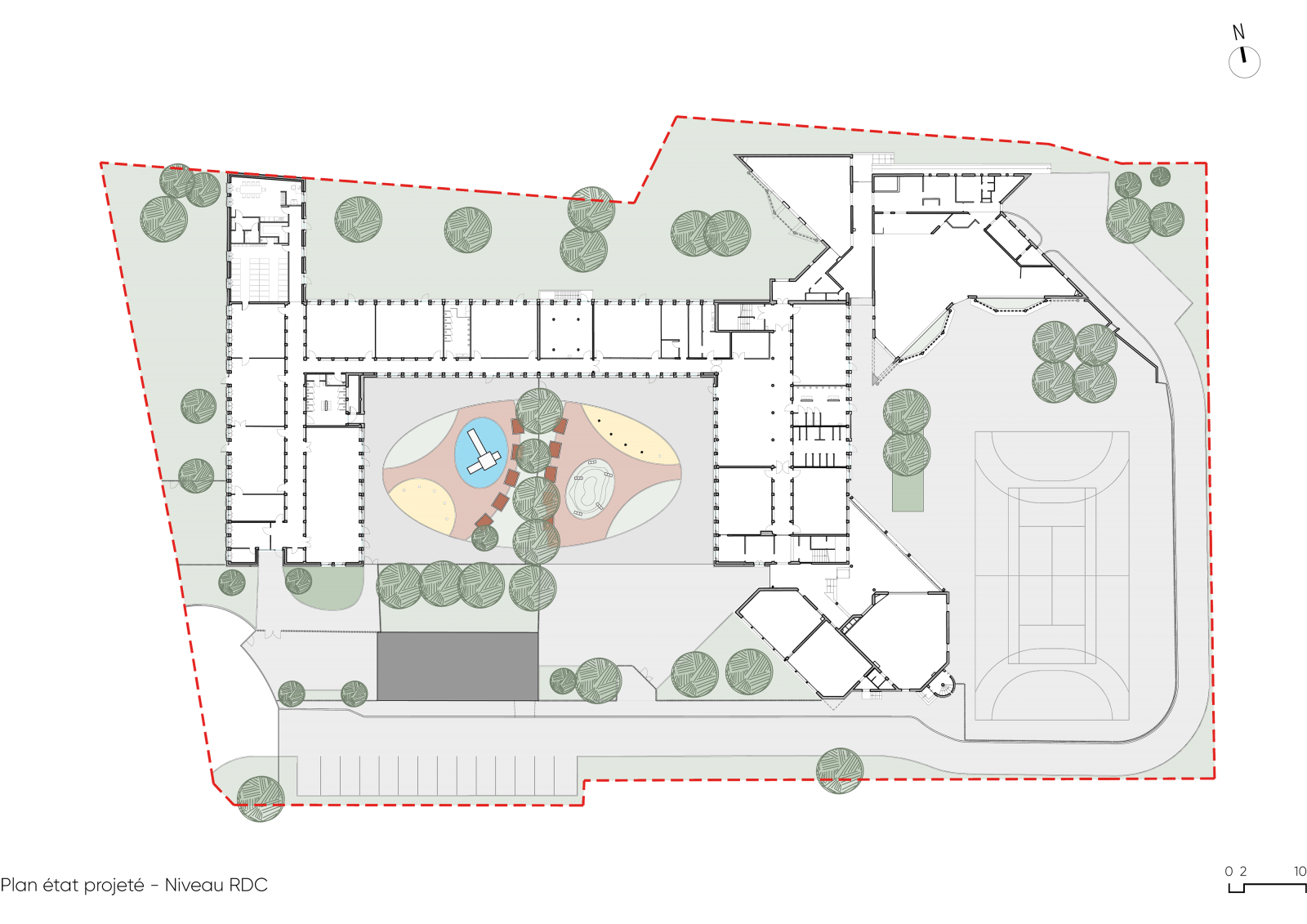 réhabilitation & extension du groupe scolaire des 40 arpents