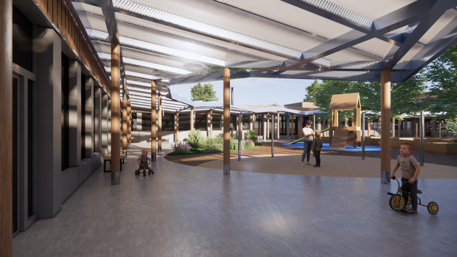 réhabilitation & extension du groupe scolaire des 40 arpents