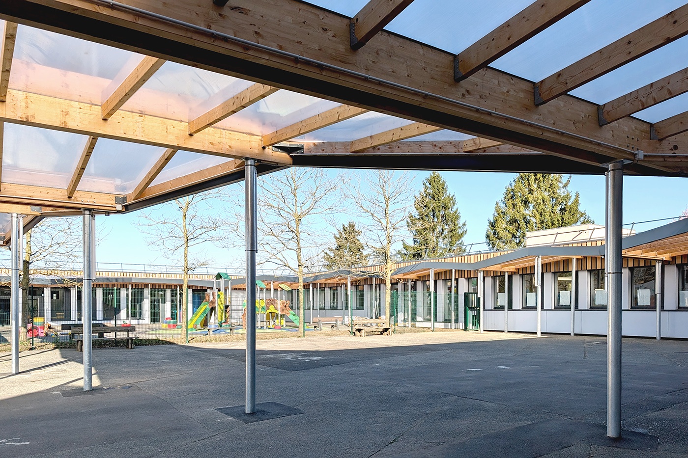 réhabilitation & extension du groupe scolaire des 40 arpents