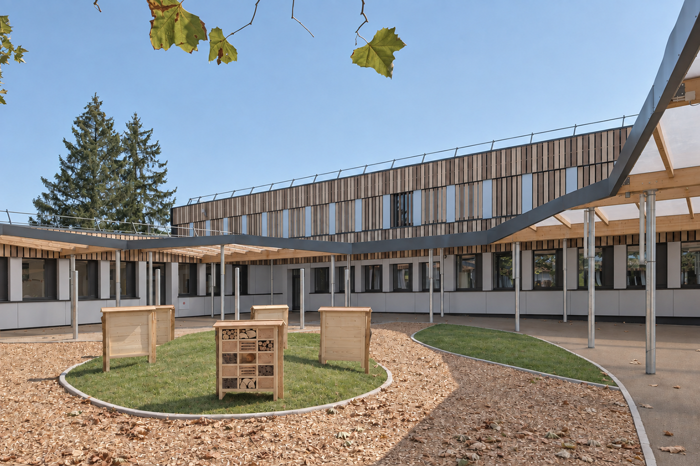 réhabilitation & extension du groupe scolaire des 40 arpents