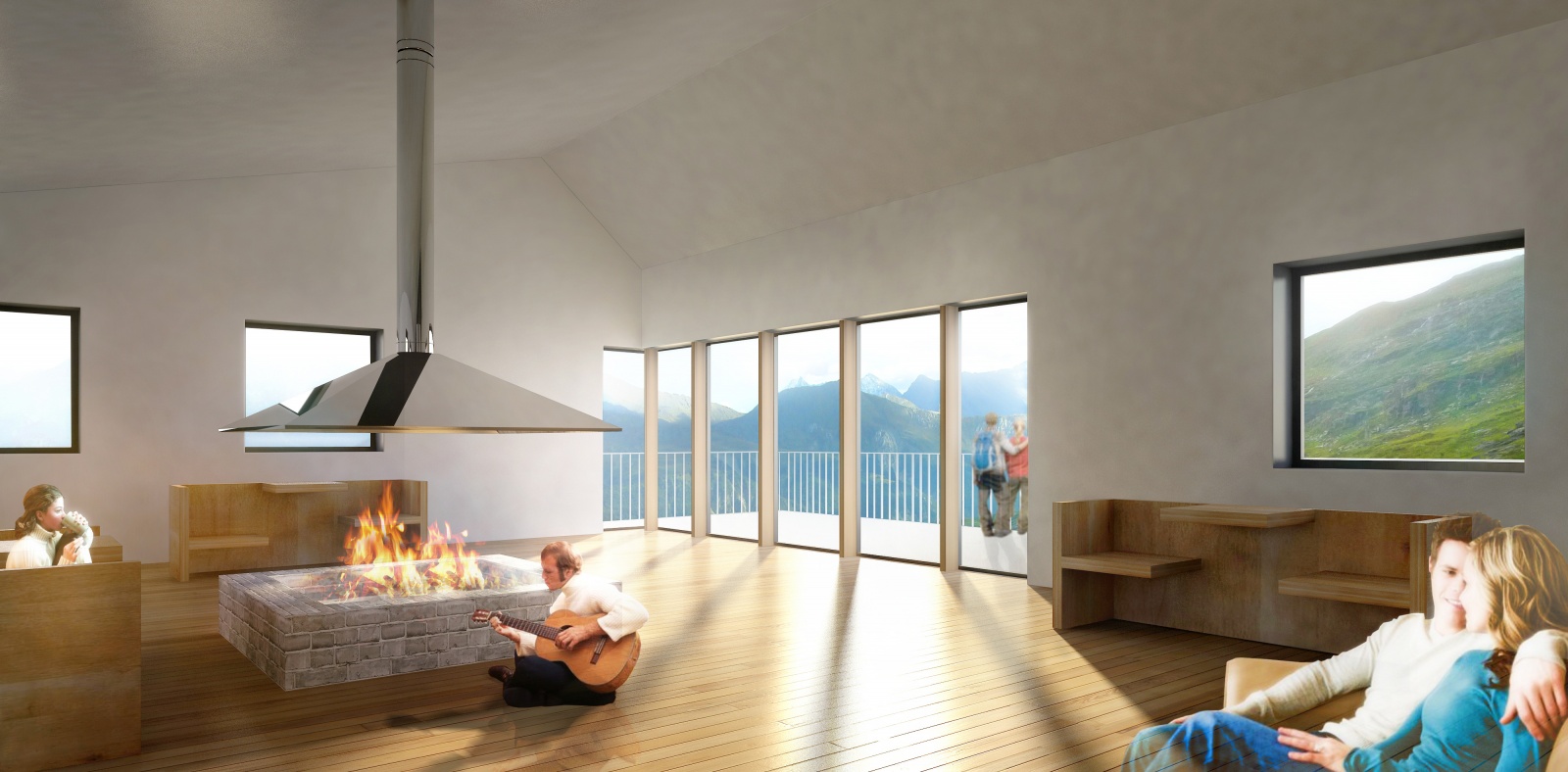 Rehabilitation & extension of the Arpont shelter