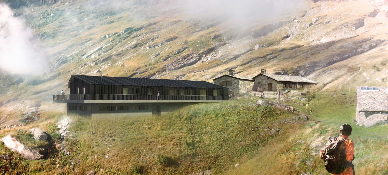 Rehabilitation & extension of the Arpont shelter